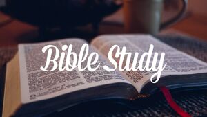 Wednesday Morning Bible Study