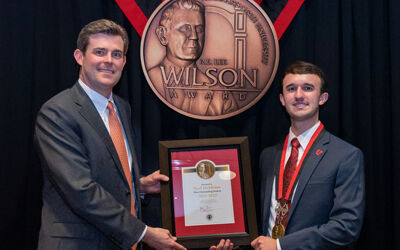 Middleton is Named Winner of Wilson Award at Arkansas State