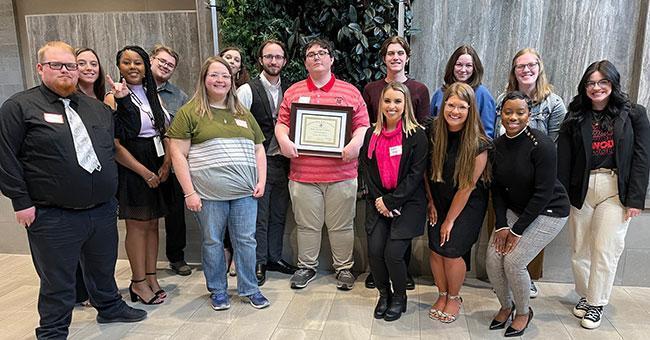 Students Win 44 Awards at Arkansas College Media Association Conference