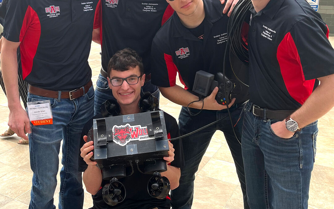 Engineering Students Excel in Underwater Robotics Competition