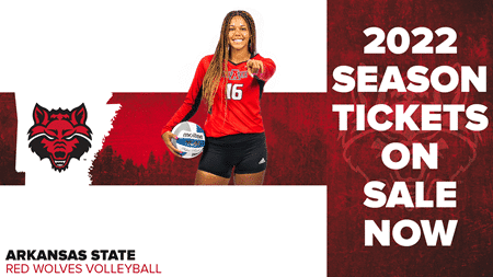 2022 Arkansas State Volleyball Season Tickets Remain On Sale