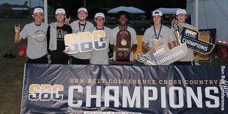 red-wolves-repeat-as-sbc-men’s-cross-country-champions