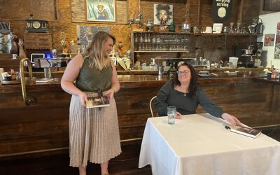Author Monica Potts Book holds book signing for first novel