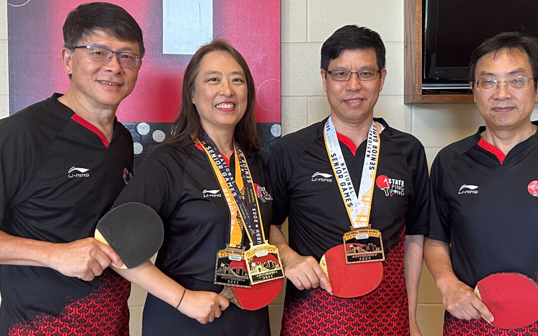 Paddlers place in National Senior Games