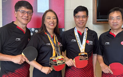 Paddlers place in National Senior Games