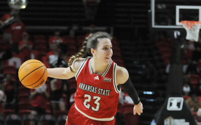 PHOTO: Red Wolves dominate NIU Huskies for a 75-62 win