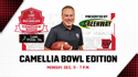 “Live with the Red Wolves” Camellia Bowl Edition Set for December 11