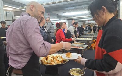 Arkansas State Hosts Annual Thanksgiving Dinner