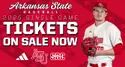 2025 A-State Baseball Single-Game Tickets On Sale