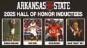 A-State Letterwinners Club to Induct Four at Annual Hall of Honor Banquet
